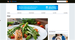 Desktop Screenshot of diet.lovetoknow.com