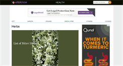 Desktop Screenshot of herbs.lovetoknow.com