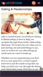 Mobile Screenshot of dating.lovetoknow.com