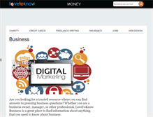 Tablet Screenshot of business.lovetoknow.com