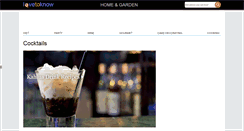 Desktop Screenshot of cocktails.lovetoknow.com