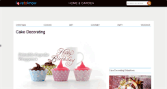Desktop Screenshot of cake-decorating.lovetoknow.com