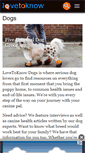 Mobile Screenshot of dogs.lovetoknow.com