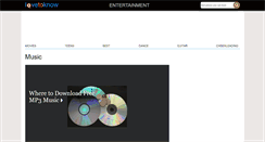Desktop Screenshot of music.lovetoknow.com
