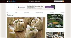 Desktop Screenshot of gourmet.lovetoknow.com